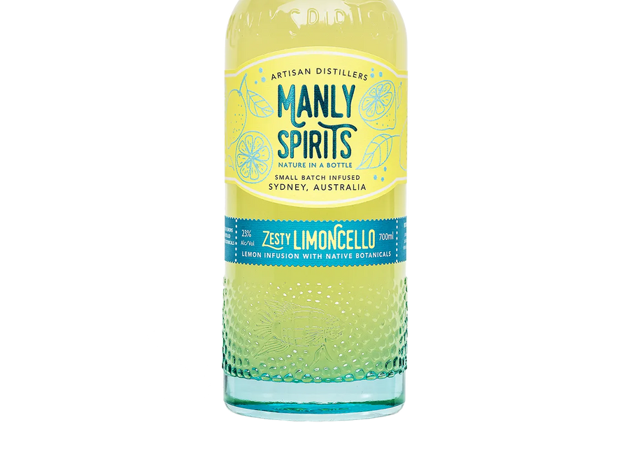 Manly Spirits Zesty Limoncello (700ml) - Limoncello - Black Market