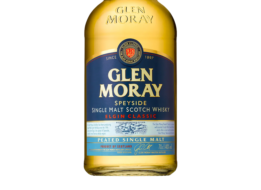 Glen Moray Classic Peated Finish Single Malt Scotch Whisky (700ml) - Whisky - Black Market