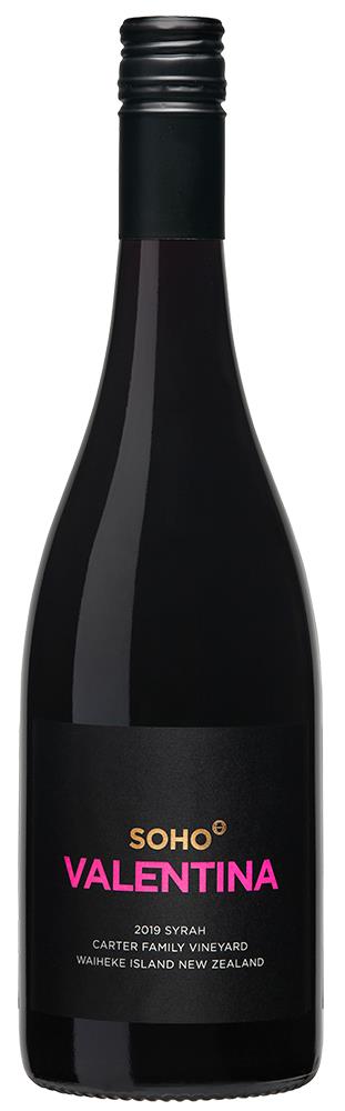 SOHO Valentina Waiheke Island Syrah 2019 - Syrah - Black Market