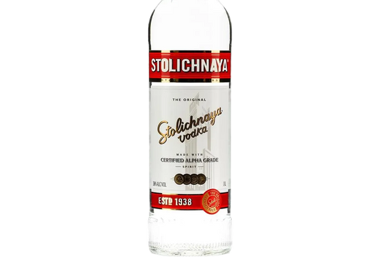 Stolichnaya Vodka Original (1L) - Vodka - Black Market