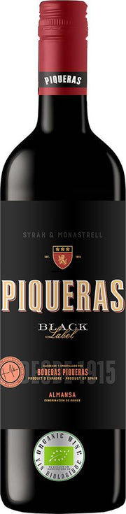 Piqueras ‘Black Label’ Syrah Monastrell 2018 (Spain) - Syrah - Black Market