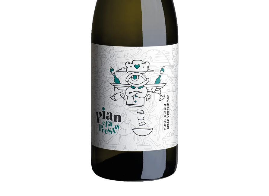 Pian e Fa Presto Pinot Grigio Venezie 2018 (Italy) - Pinot Gris - Black Market