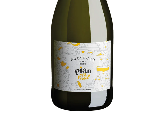 Pian e Fa Presto Prosecco DOC NV (Italy) - Prosecco - Black Market