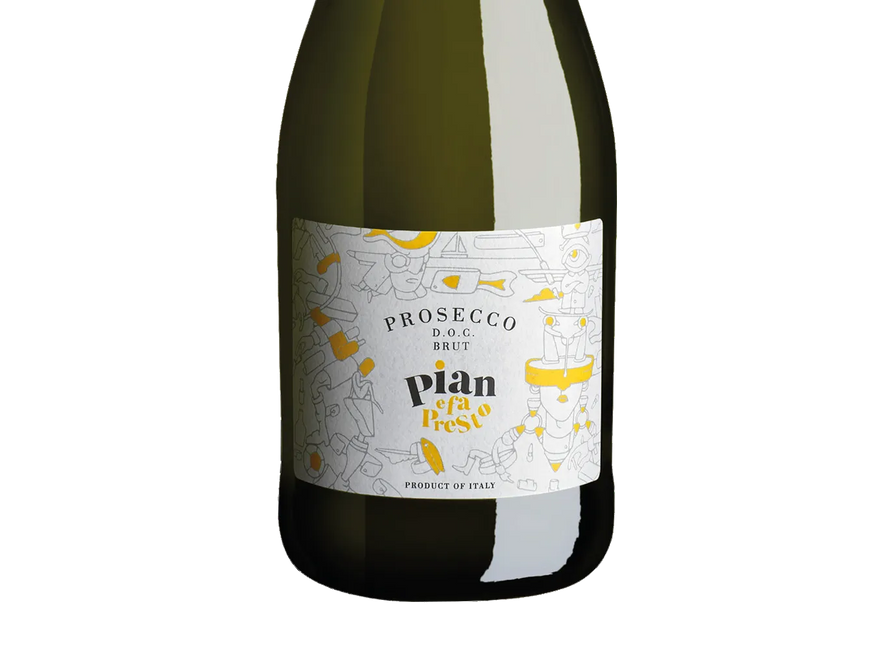 Pian e Fa Presto Prosecco DOC NV (Italy) - Prosecco - Black Market