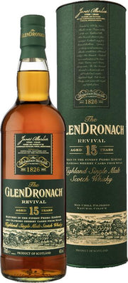 GlenDronach Revival 15yo Single Malt Scotch Whisky (700ml) - Whisky - Black Market
