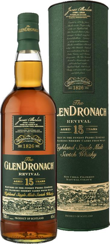 GlenDronach Revival 15yo Single Malt Scotch Whisky (700ml) - Whisky - Black Market