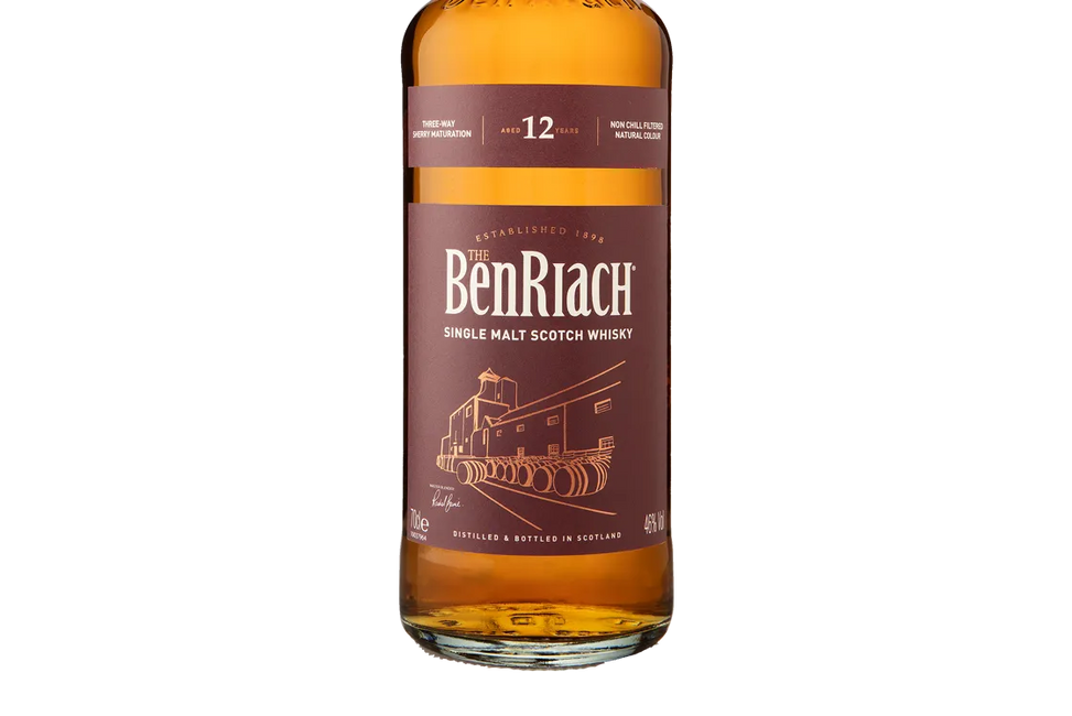 BenRiach 12yo Sherry Wood Finish Single Malt Scotch Whisky (700ml) - Whisky - Black Market