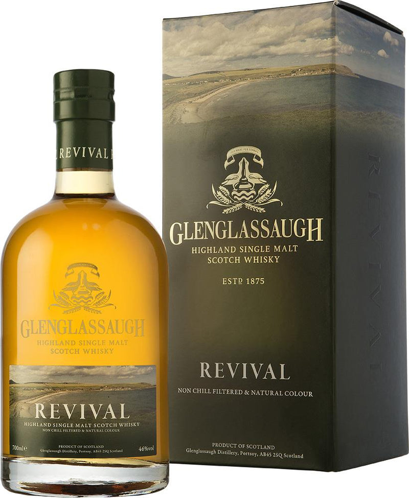 Glenglassaugh Revival Single Malt Scotch Whisky (700ml) - Whisky - Black Market