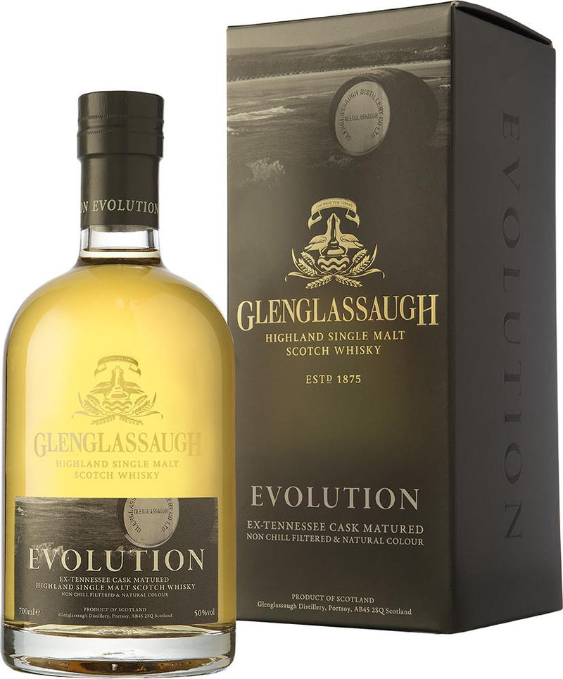 Glenglassaugh Evolution Single Malt Scotch Whisky (700ml) - Whisky - Black Market