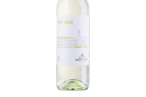 Barone Montalto Organic Pinot Grigio 2019 (Italy) - Pinot Gris - Black Market