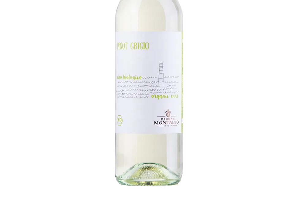 Barone Montalto Organic Pinot Grigio 2019 (Italy) - Pinot Gris - Black Market