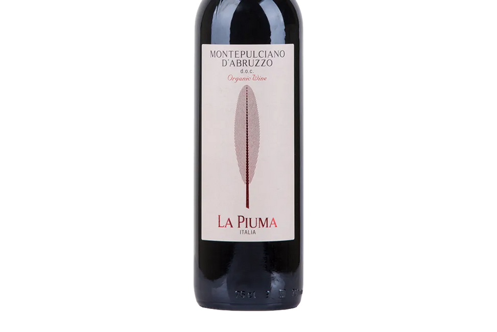 La Piuma Organic Montepulciano d’Abruzzo 2018 (Italy) - Montepulciano - Black Market