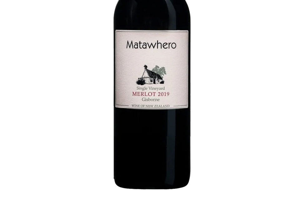 Matawhero Single Vineyard Gisborne Merlot 2019 - Merlot - Black Market