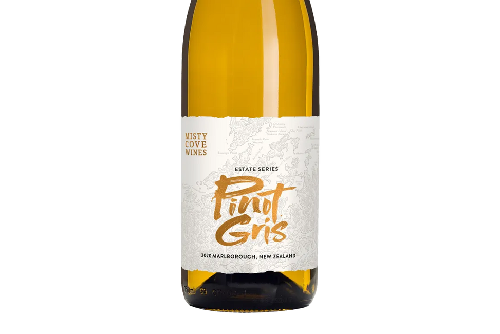 Misty Cove Estate Marlborough Pinot Gris 2020 - Pinot Gris - Black Market