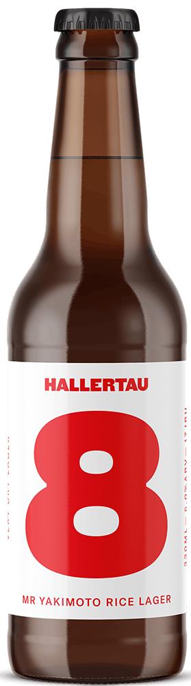 Hallertau Mr Yakimoto Rice Lager (330ml) - Beer - Black Market