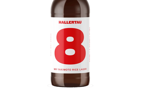 Hallertau Mr Yakimoto Rice Lager (330ml) - Beer - Black Market