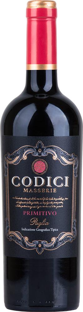 Codici Masserie Puglia Primitivo 2018 (Italy) - Primitivo - Black Market