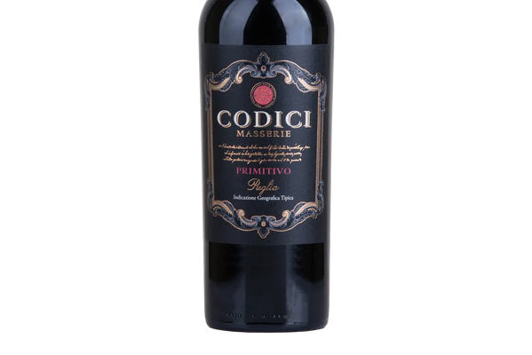 Codici Masserie Puglia Primitivo 2018 (Italy) - Primitivo - Black Market