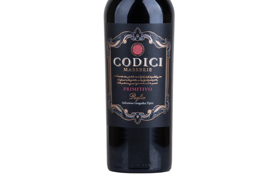 Codici Masserie Puglia Primitivo 2018 (Italy) - Primitivo - Black Market