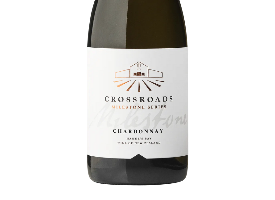 Crossroads Milestone Series Hawke's Bay Chardonnay 2019 - Chardonnay - Black Market