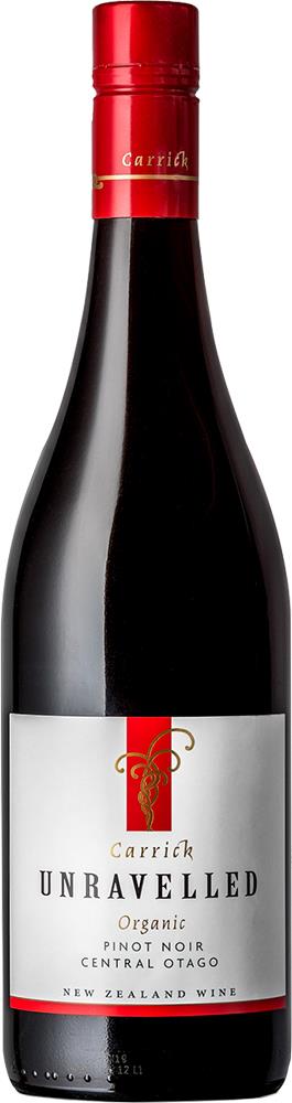 Carrick Unravelled Single Vineyard Central Otago Pinot Noir 2019 - Pinot Noir - Black Market