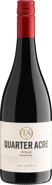 Quarter Acre Hawke's Bay Syrah 2018 - Syrah - Black Market