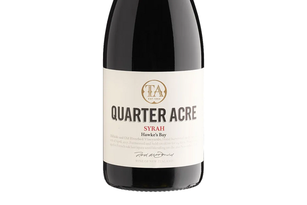 Quarter Acre Hawke's Bay Syrah 2018 - Syrah - Black Market
