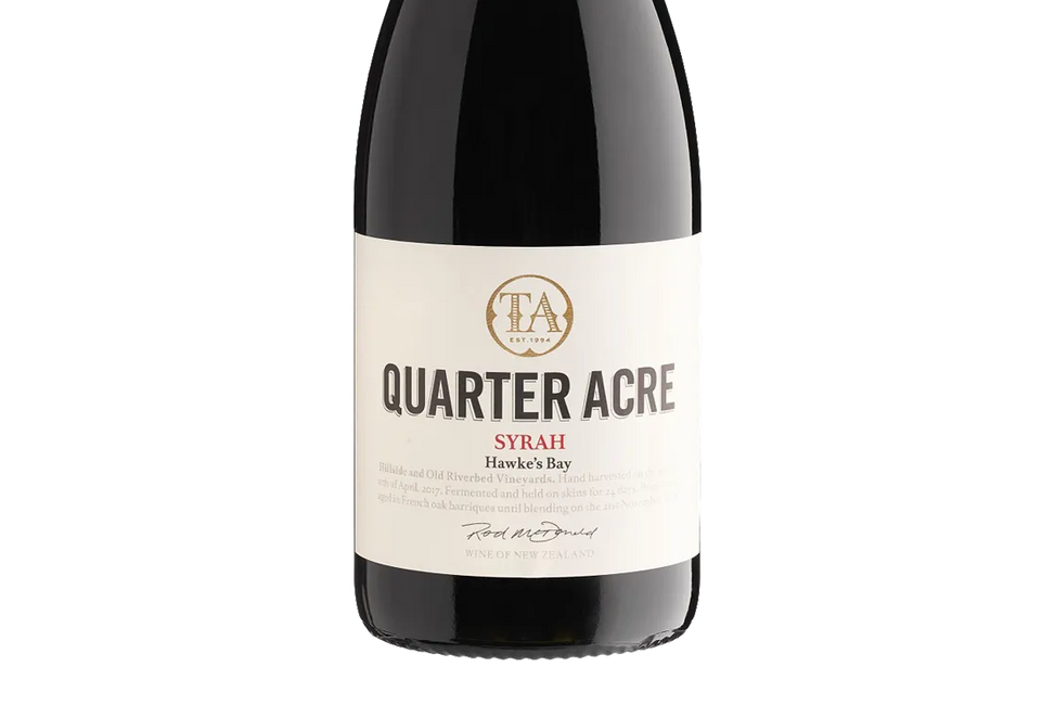Quarter Acre Hawke's Bay Syrah 2018 - Syrah - Black Market