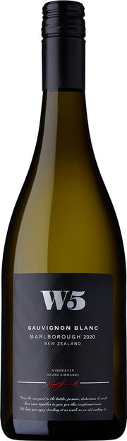 W5 Marlborough Sauvignon Blanc 2020 - Sauvignon Blanc - Black Market