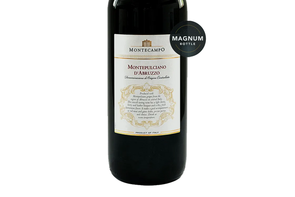 Montecampo Montepulciano D'Abruzzo 2019 Magnum 1.5L (Italy) - Montepulciano - Black Market