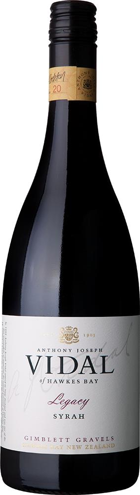 Vidal Legacy Gimblett Gravels Hawke's Bay Syrah 2018 - Syrah - Black Market