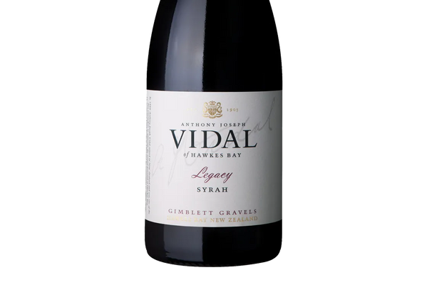 Vidal Legacy Gimblett Gravels Hawke's Bay Syrah 2018 - Syrah - Black Market