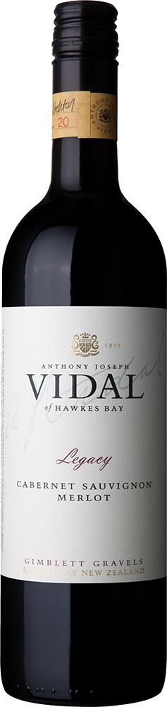 Vidal Legacy Gimblett Gravels Hawkes Bay Cabernet Sauvignon Merlot 2018 - Cabernet Sauvignon - Black Market