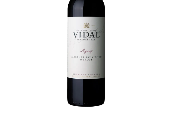Vidal Legacy Gimblett Gravels Hawkes Bay Cabernet Sauvignon Merlot 2018 - Cabernet Sauvignon - Black Market