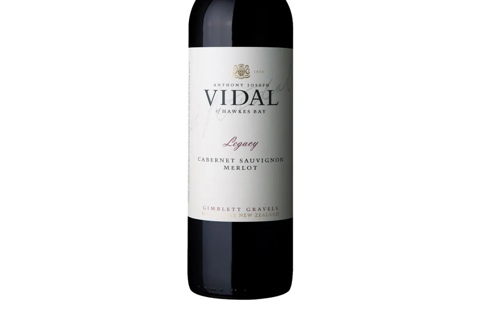 Vidal Legacy Gimblett Gravels Hawkes Bay Cabernet Sauvignon Merlot 2018 - Cabernet Sauvignon - Black Market