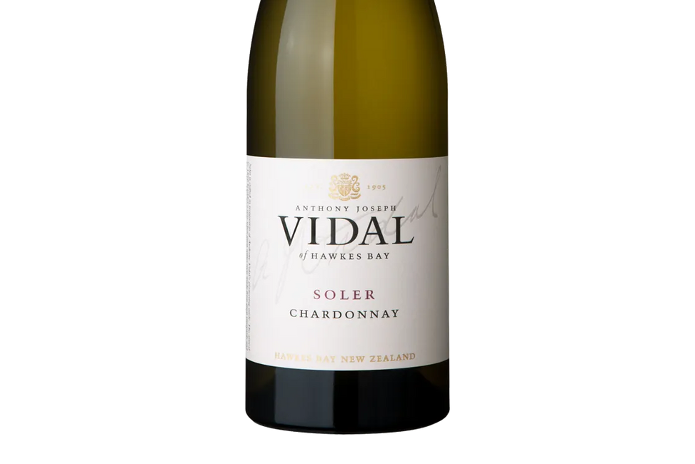 Vidal Soler Hawkes Bay Chardonnay 2018 - Chardonnay - Black Market
