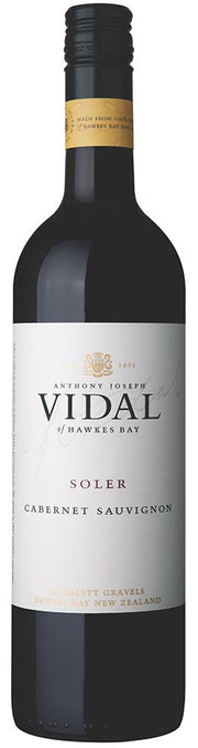 Vidal Soler Gimblett Gravels Hawkes Bay Cabernet Sauvignon 2018 - Cabernet Sauvignon - Black Market