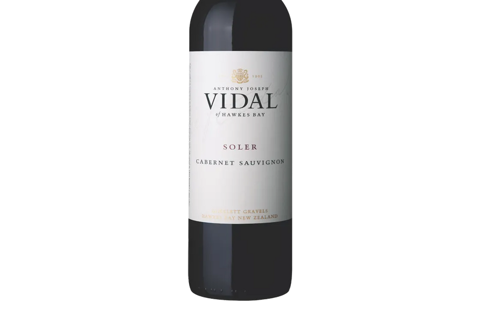 Vidal Soler Gimblett Gravels Hawkes Bay Cabernet Sauvignon 2018 - Cabernet Sauvignon - Black Market