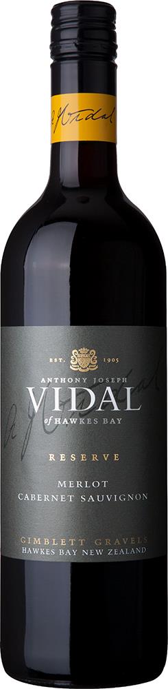 Vidal Reserve Gimblett Gravels Hawkes Bay Merlot Cabernet Sauvignon 2018 - Merlot - Black Market