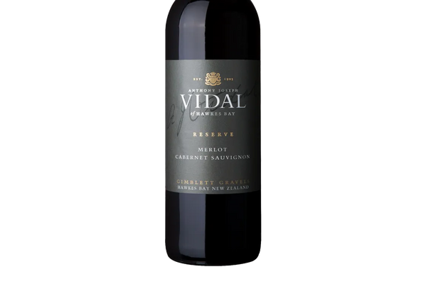 Vidal Reserve Gimblett Gravels Hawkes Bay Merlot Cabernet Sauvignon 2018 - Merlot - Black Market