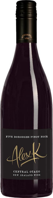 Alex K Five Boroughs Central Otago Pinot Noir 2019 (Export Label By Kalex Wines) - Pinot Noir - Black Market