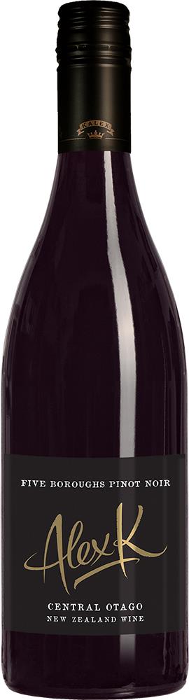 Alex K Five Boroughs Central Otago Pinot Noir 2019 (Export Label By Kalex Wines) - Pinot Noir - Black Market