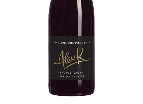 Alex K Five Boroughs Central Otago Pinot Noir 2019 (Export Label By Kalex Wines) - Pinot Noir - Black Market