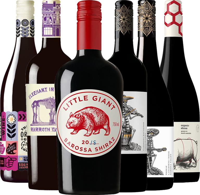 Award Winning Big Aussie Red Collection (Australia) - Mixed Case - Black Market