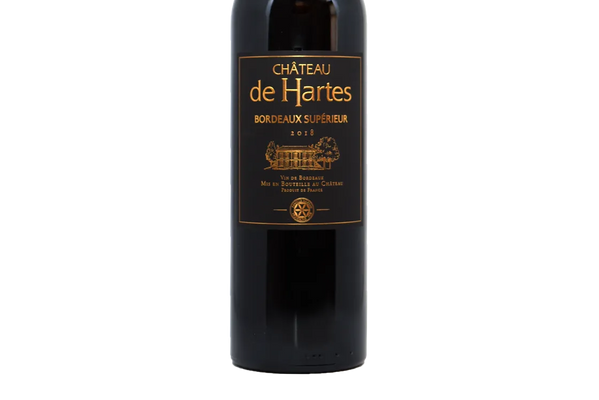 Chateau de Hartes Bordeaux Superieur Rouge 2018 (France) - Bordeaux Blend - Black Market