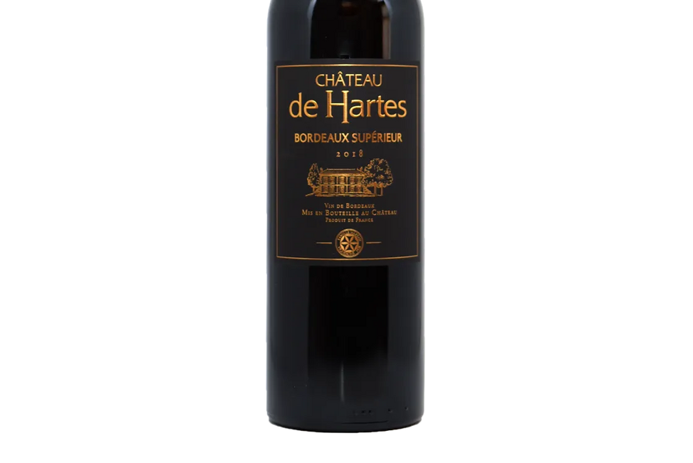 Chateau de Hartes Bordeaux Superieur Rouge 2018 (France) - Bordeaux Blend - Black Market