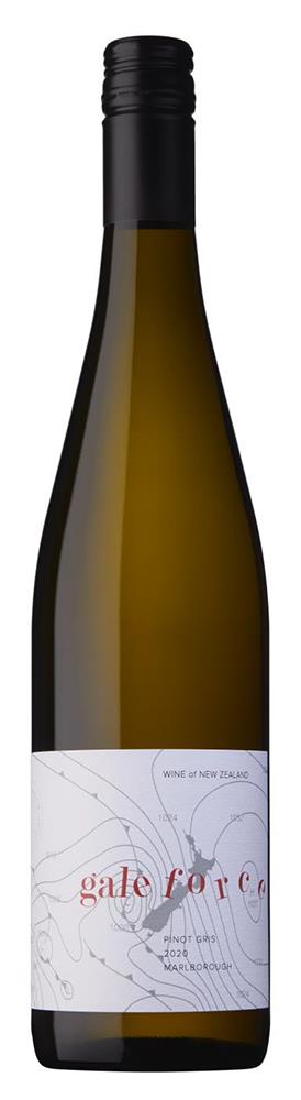 Gale Force Marlborough Pinot Gris 2020 - Pinot Gris - Black Market