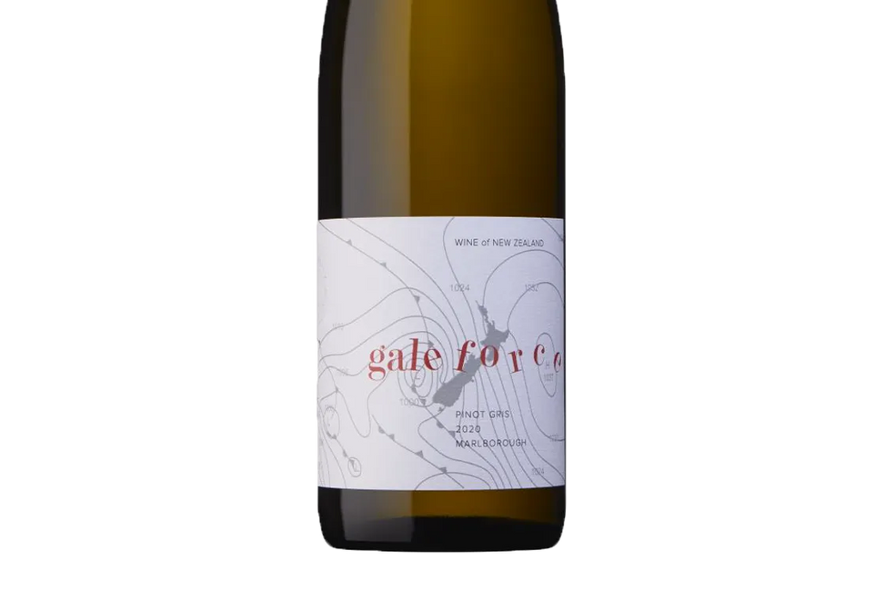 Gale Force Marlborough Pinot Gris 2020 - Pinot Gris - Black Market