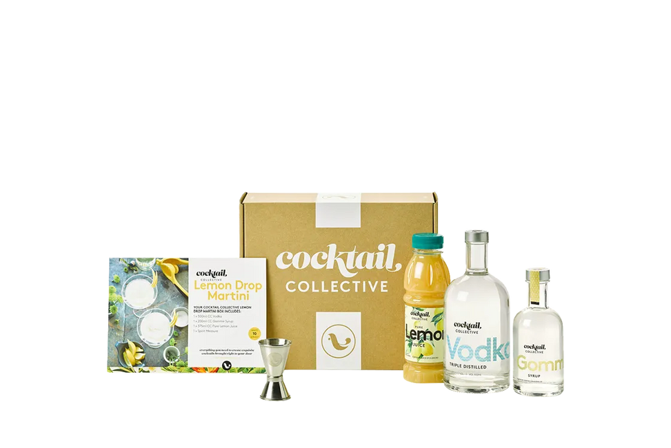 The Lemon Drop Martini Set (By Cocktail Collective) - Cocktail - Black Market