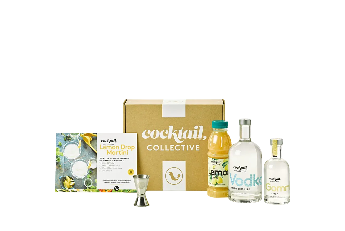 The Lemon Drop Martini Set (By Cocktail Collective) - Spirits - Black Market
